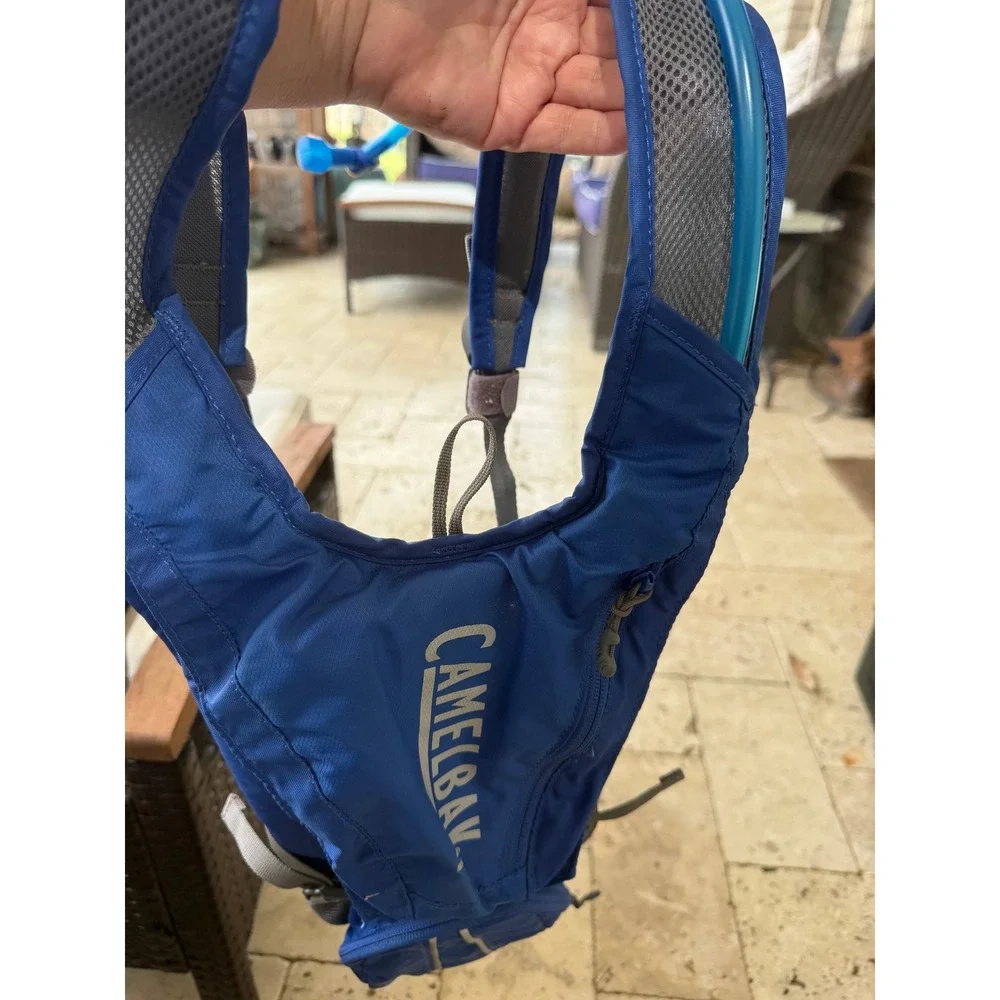 CamelBak Rogue light Hydration Pack Blue Grey Cycling Hiking‎ Backpack w Bladder